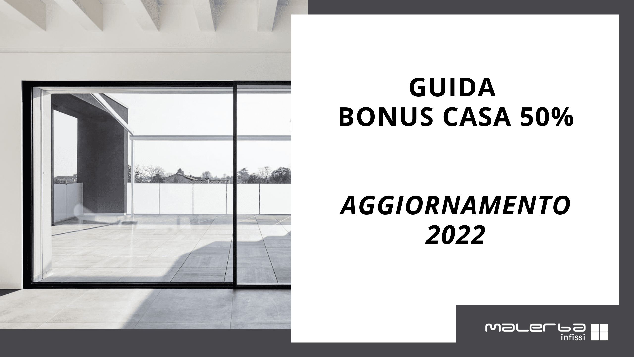 guida bonus casa 50%
