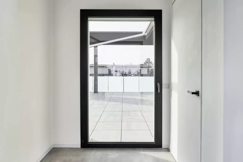 finestre in alluminio minimal